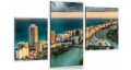 OBRAZ Miami Floryda Beach TRYPTYK DO SALONU CANVAS