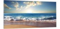 OBRAZ canvas panoramiczny fala morze