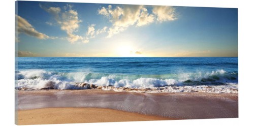 OBRAZ canvas panoramiczny fala morze