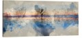 OBRAZ canvas panoramiczny drzewo akwarela 