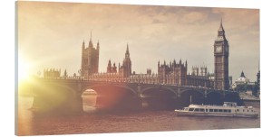 OBRAZ canvas PANORAMA MIASTA LONDYN BIG BEN