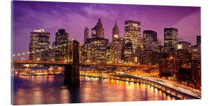 OBRAZ canvas PANORAMA Manhattan most NEW YORK