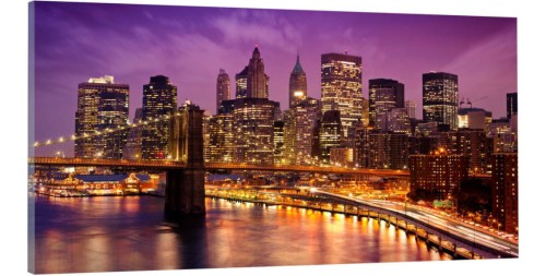 OBRAZ canvas PANORAMA Manhattan most NEW YORK