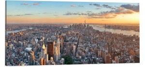 OBRAZ canvas panoramiczny new york manhattan widok