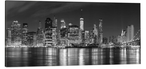 OBRAZ canvas PANORAMA Nowy York most brooklyn 