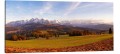 OBRAZ canvas PANORAMA Tatry jesienią góry jesień 