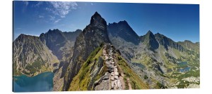 OBRAZ canvas PANORAMA tatry kościelec góry szczyt