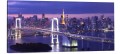 OBRAZ canvas PANORAMA tokio most miasto nocą 