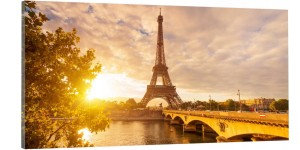 OBRAZ canvas panoramiczny wieża  Eiffla Paris