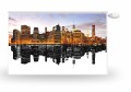 Mata magnetyczna na kaloryfer panorama miasta