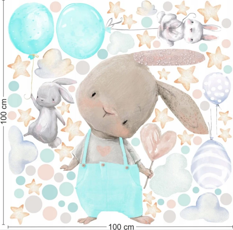 Pastel Niebieskie Króliczki 100.jpg