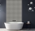 samoprzylepny Panel winylowy 100x50 PCV  Szachownica