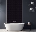 samoprzylepny Panel winylowy 100x50 PCV   Czarne Cegły