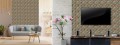 Panel ścienny samoprzylepny winylowy   Palermo Patchwork