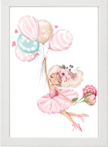 PLAKAT OBRAZEK Baletnica baloniki