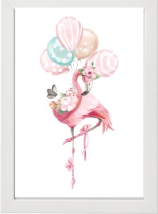 PLAKAT OBRAZEK Flaming baloniki