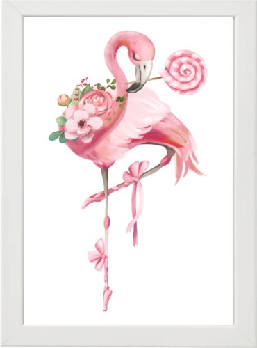PLAKAT OBRAZEK Flaming lizak