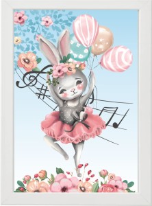 PLAKAT OBRAZEK Baletnica kwiaty 2