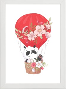 PLAKAT OBRAZEK Tygrys w samolocie