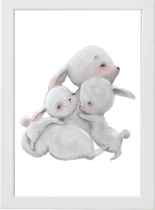 PLAKAT OBRAZEK Zając 4