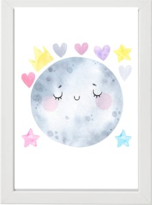 PLAKAT OBRAZEK Okrągły księżyc