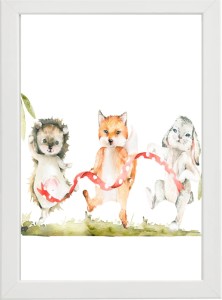 PLAKAT OBRAZEK Zwierzaki taniec