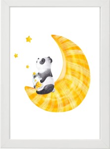 PLAKAT OBRAZEK Księżyc panda