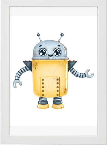 PLAKAT OBRAZEK Robot 2