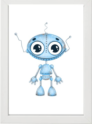 PLAKAT OBRAZEK Robot 4