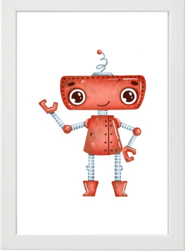 PLAKAT OBRAZEK Robot 6