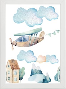 PLAKAT OBRAZEK Samolot 3