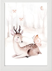 PLAKAT OBRAZEK Sarenka i motylek 