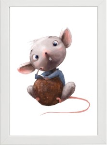PLAKAT OBRAZEK Mała mysz