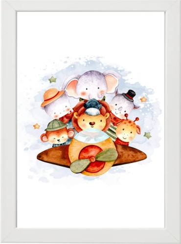 PLAKAT OBRAZEK Zwierzęta