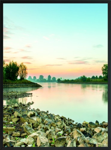 OBRAZ plakat natura widok jezioro