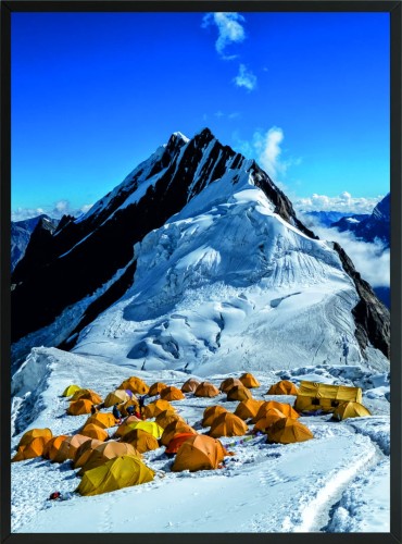 PLAKAT POSTER ŚCIENNY ZIMA W GÓRACH ŚNIEG 