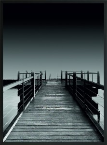 PLAKAT POSTER DO SALONU MOST POMOST JEZIORO