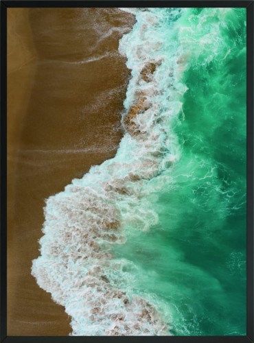 OBRAZ PLAKAT DO SALONU PLAŻA FALA WYBRZEŻE 