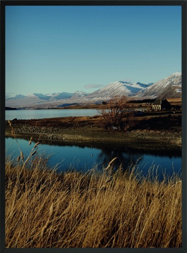 PLAKAT DO SALONU krajobraz natura staw