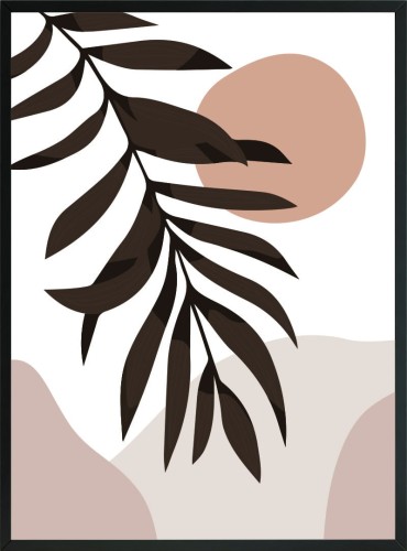 PLAKAT OBRAZ LIŚĆ ROŚLINA NATURA