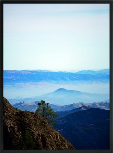 PLAKAT OBRAZ NATURA NIEBO CHMURY GÓRY
