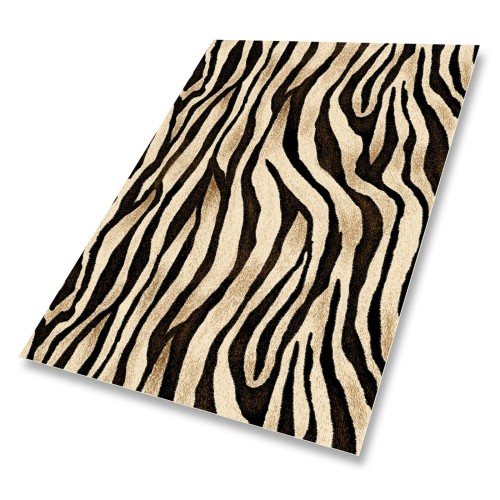 MATA PODŁOGOWA WINYLOWA do salonu do pokoju ZEBRA