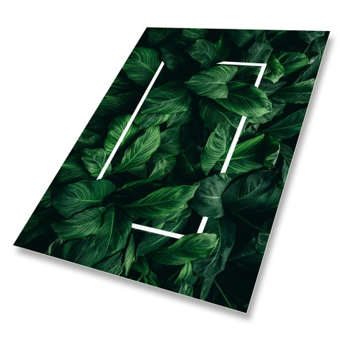 MATA DYWAN WINYLOWY 3D LIŚCIE do salonu PATIO