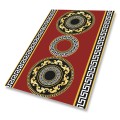 Elegancki dywan winyl patio Ramy Królewskie wzory