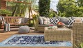 DYWAN TARASOWY W KLASYCZNYM ORIENTALNYM STYLU