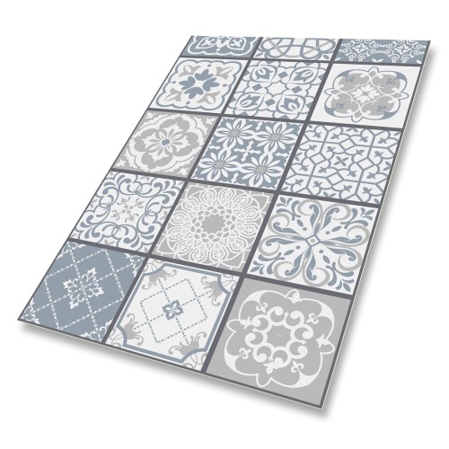 Tarasowy dywan WINYLOWY Turecki patchwork MOZAIKA