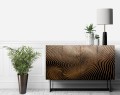 Okleina laminowana meblowa w stylu Art Deco 