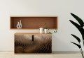 Okleina laminowana meblowa w stylu Art Deco 