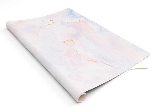 Samoprzylepna okleina LAMINOWANA pastelowy marmur