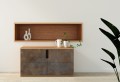 Okleina meblowa PCV Rdza metal styl loft